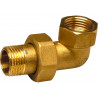 COUDE UNION Mâle / Femelle Laiton - Dimension 20x27 (3/4\") - Thermador