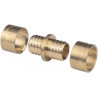 Manchon égal Union à glissement PER liaison - Diamètre 16x16 mm