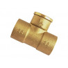 Té cuivre F/C 130GCU D210 Femelle 3/8" 14 mm
