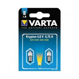 VARTA 2 ampoules KRYPTON 792