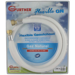 Flexible gaz naturel - 1m50...