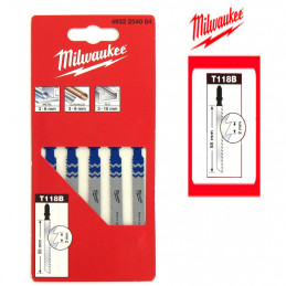 MILWAUKEE 5 lames de scie...