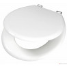 Abattant WC OLFA tradition double blanc luxe - Allia