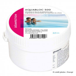 AQUABLOC 500 BLOC CHLORE...