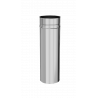 Tuyau rigide Inox - Diam 125 mm - Longueur 0,50M - TEN