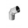 Coude équerre 60° Inox 304 - DiaM 125 mm - TEN