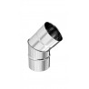 Coude équerre 45° Inox 304 - Diam 153 mm - TEN