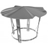 Chapeau Chinois Inox - Dimension 153x180 - TEN