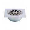 Bonde de sol 140X140 abs chrome - 4623