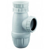 Siphon plastique 40X49 évier 7503