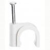 100 Pontets blanc - Diamètre 9 mm