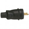 Fiche mâle 2P+T - 10/16A - 50445