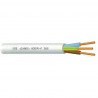 Câble souple blanc - 3G0,75 mm² - ( Prix au mètre )