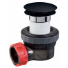 Bonde et siphon lavabo nano black - 30722862