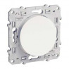Odace - Bouton poussoir Blanc - connexions rapide