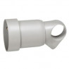 Fiche Femelle 2P+T - 16 A - plastique - anneaux - gris