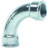 Coude grand rayon 90° FF galva - Dimension 50x60 - 2-9V