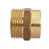 Manchon laiton Mâle D10-12x17mm 3/8 - F/C 243GCU D11002B