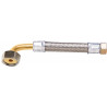 Flexible inox coudé 1 mètre - Femelle 1/2 - FF221000