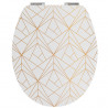 ABATTANT GEOMETRIQUE GOLD ROSE 20722723