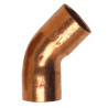 Coude cuivre Femelle / Femelle 45° - Diamètre 32 mm - 5041