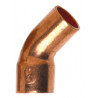 Coude cuivre Mâle / Femelle 45° - Diamètre 32 mm - 5040