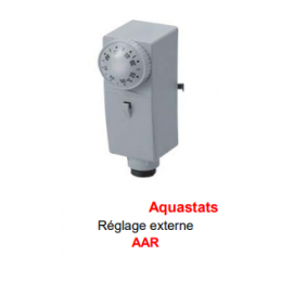 Aquastat applique à ressort...