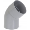 Coude PVC M/F 45° - Diamètre 125 mm