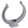 4 Colliers PVC - Diamètre 50 mm