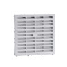 Grille de ventilation carré avec moustiquaire - XAM50AM