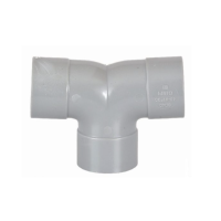 Girpi, double coudes 87°30 PVC disponible sur Sanitaire-express du diamètre 32 à 100 mm.